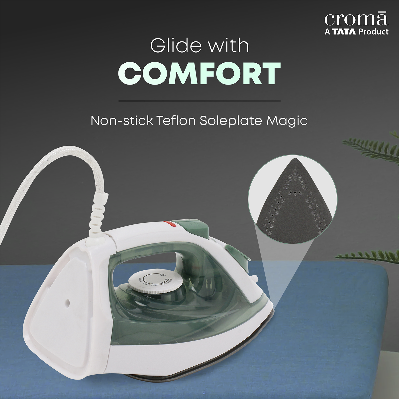 Steam store iron croma